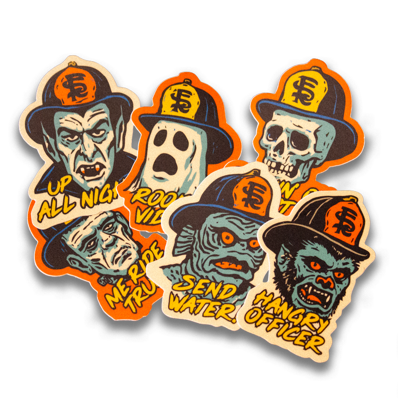 FSC Movie Monster Sticker Pack