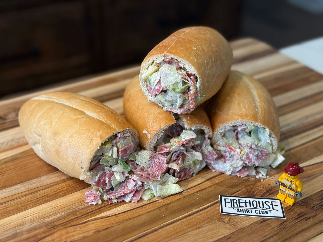 Jersey Devil Firehouse Chopped Italian Hoagies - Egg Harbor Township Sta 24-2