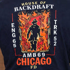 Chicago FD 'HOUSE OF BACKDRAFT' Long Sleeve
