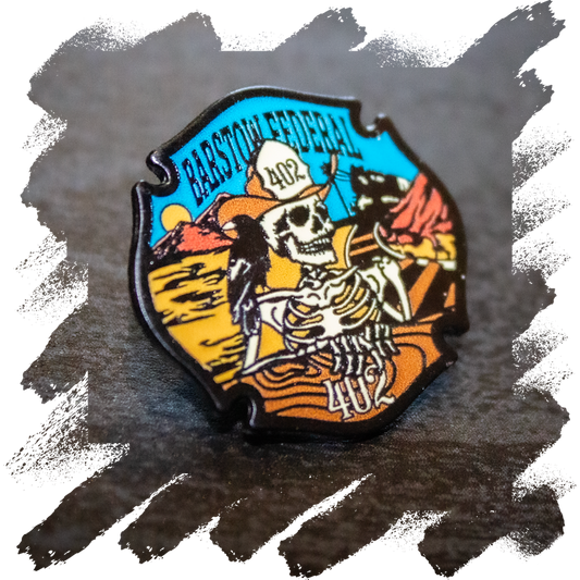 Barstow 402 Collectors Pin