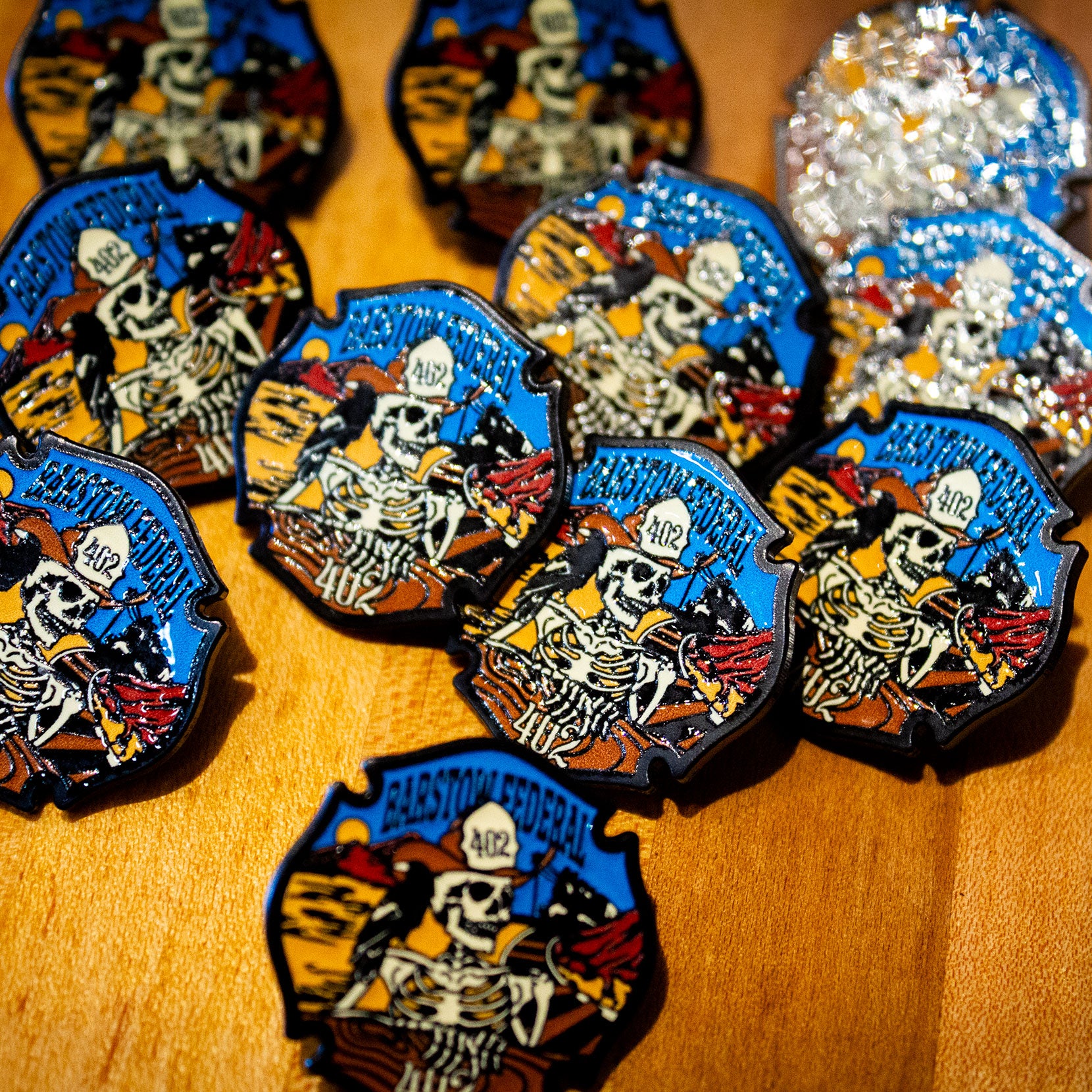 Barstow 402 Collectors Pin