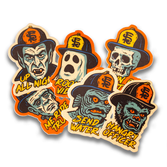 FSC Movie Monster Sticker Pack