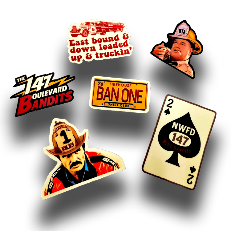 The Blvd Bandit Sticker Pack