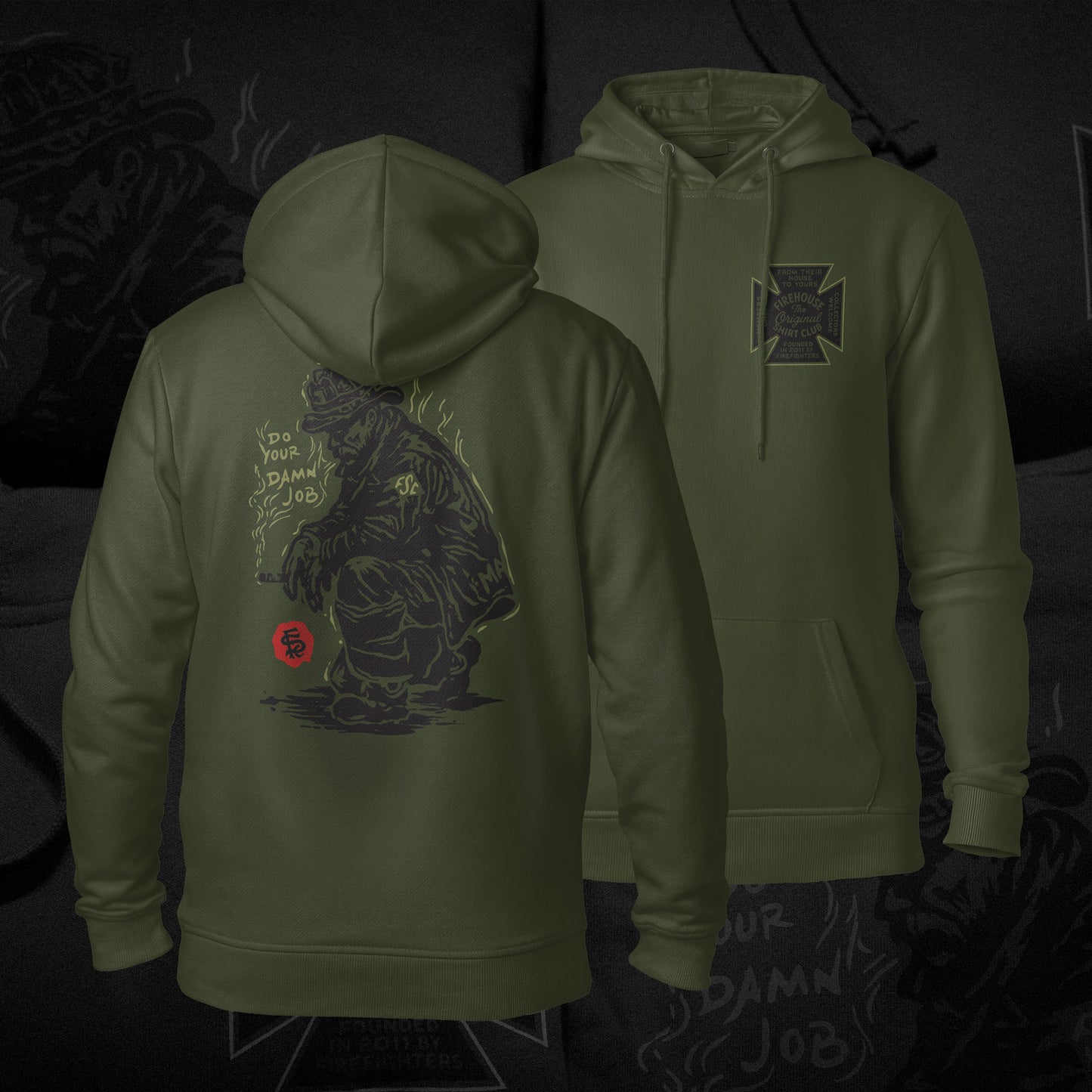 Do Your Damn Job Winter Hoodie - PRE ORDER