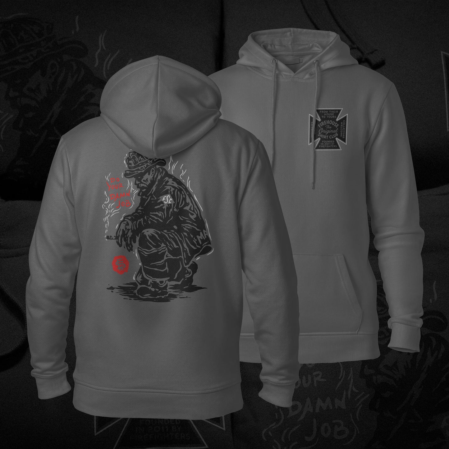 Do Your Damn Job Winter Hoodie - PRE ORDER