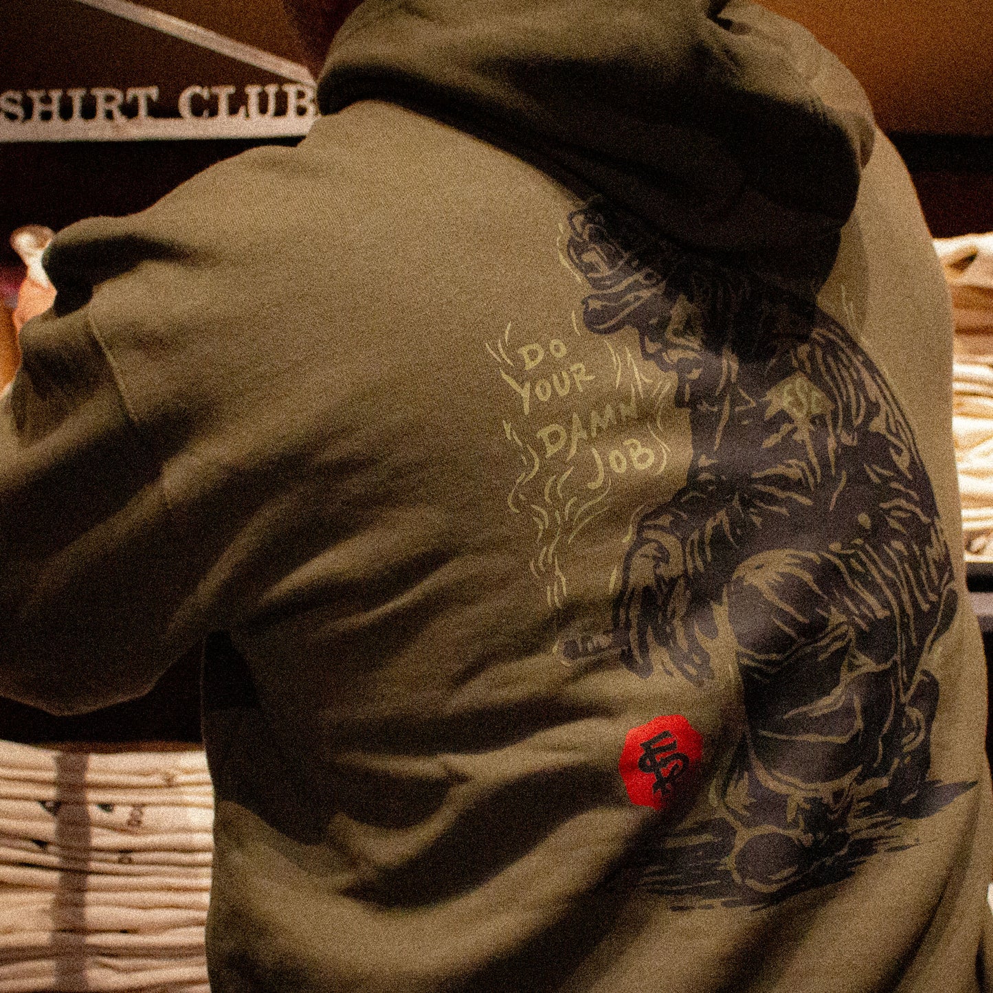 Do Your Damn Job Winter Hoodie - PRE ORDER