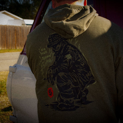 Do Your Damn Job Winter Hoodie - PRE ORDER