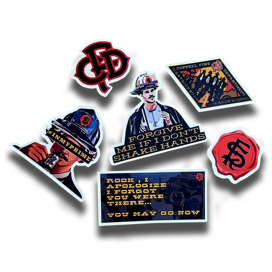 The Wagon Wheel - Doc Holliday Sticker Pack