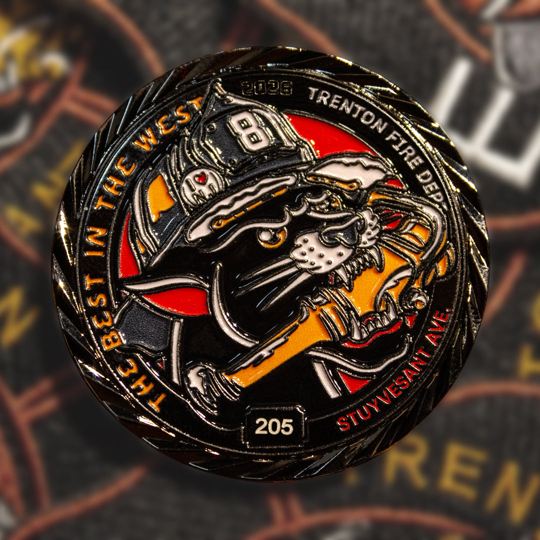 Trenton Station 8 Collectors Coin